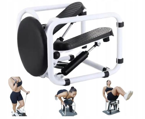  7-in-1-Stepper mit Seil und rotierender Oberflächen-LCD-Anzeige, WEDEQU QS100