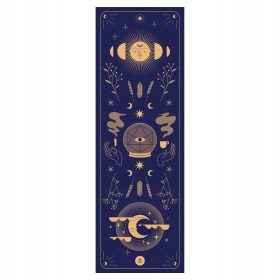  Moonholi Trainingsmatte 183 cm x 61 cm mehrfarbig