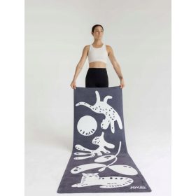  Freude in mir FLOW Mind Games Dunkle Yogamatte 3mm