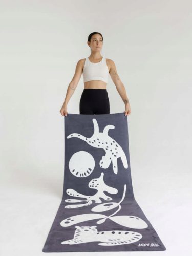  Freude in mir FLOW Mind Games Dunkle Yogamatte 3mm