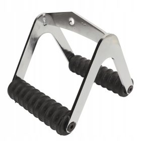  V-förmiger Griff. Verchromter V-förmiger Rudergriff.