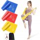  Set mit 3 Fokky Fitness-Widerstandsbändern, 1,5 m/2 m lang
