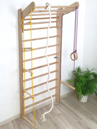  Turnleiter aus Holz für Kinder. Sportecke K2200 Exportowa