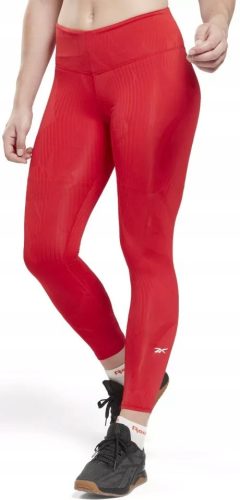  REEBOK DAMEN-LEGGINGS R. S ROT LANG