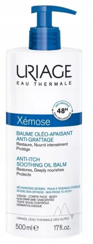 Uriage Xemose Beruhigendes Öl in Creme mit Pumpe, 500 ml für trockene und atopische Haut