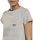  Reebok Damen-Sport-T-Shirt, kurzärmlig, grau, rS