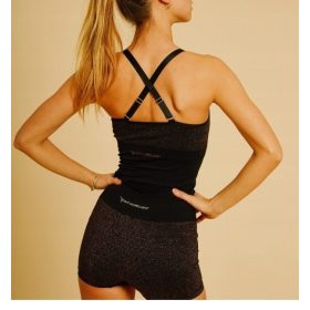  Unterhemd mit integriertem BH, schwarz T2