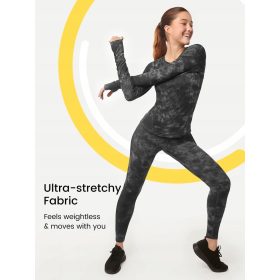    SLIM FIT SPORT-T-SHIRT MIT DAUMENLÖCHERN, ATMUNGSAKTIV, GLOWMODE XXL