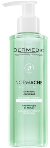 DERMEDIC NORMACNE Preventi - Antibakterielles Reinigungsgel für Mischhaut und fettige Haut