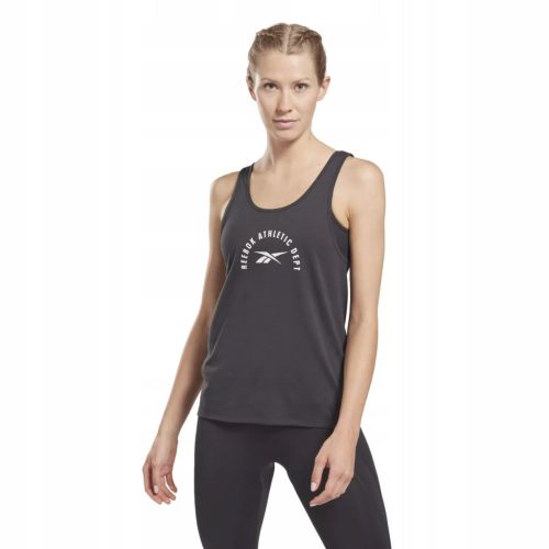  Reebok Damen Boxer-T-Shirt, schwarz rS