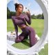  TOP CROP SPORTS FIT LANGARM LILA SHEIN L 40