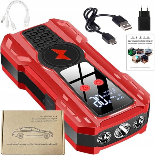  LEISTUNGSSTARKER JUMP STARTER POWER BANK CAR JUMP STARTER FÜR AUTO BOOSTER 12V