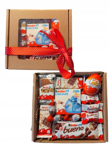  Geschenkkorb KINDER Box Set mit Süßigkeiten 18 40 Geburtstag giftibalon_pl