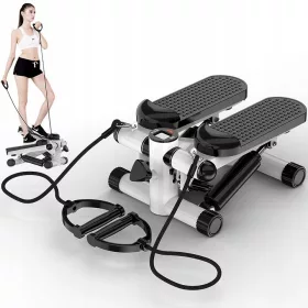    2in1 Fitness-Stepper zum Trainieren von Treppen mit Schrittzähler