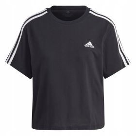  Adidas L Kurzarm-Trainings-T-Shirt, schwarz