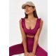  ZZ89 SPORTTOP FUCHSIA MIT Rüschen MISSGUIDED 40