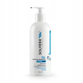   SOLVERX Atopic Skin Gesichts- und Augenwaschgel für atopische Haut, 200 ml