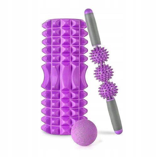  Massagerollen – ein Satz Schaumstoffrollen, ein Massagestab und ein Ball