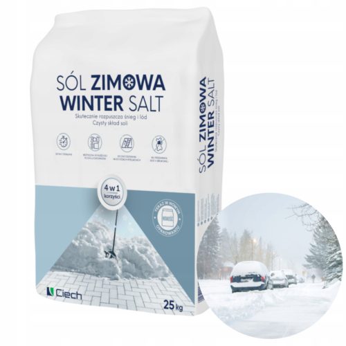  Streusalz Calciumchlorid Anti-Eis Ciech 25 kg Wirkt bis -30 °C