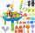  DeAO Kids Sand- und Wassertisch Sandkasten 40-tlg
