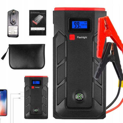  NOTFALL-POWERBANK TRAGBARER AUTOSTARTER MIT KOMPASSVORSCHRIFTEN 20AH