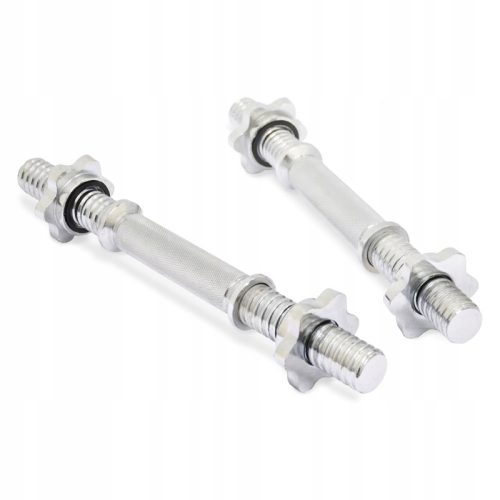 2x Kurzhantel für Kurzhanteln 36cm 30mm + 4x Klemmen