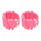  2x Unisex verstellbares Gewichtsarmband Fitnessarmband Pink