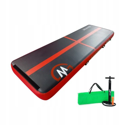  Airtrack-Akrobatikbahn MASTER 300 x 100 x 10 cm – Schwarz und Rot