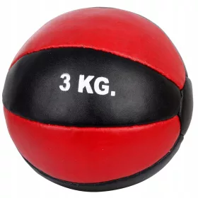  MEDIZIN-ÜBUNGSBALL 3KG MAXWEL LEDER