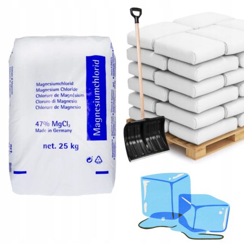  MAGNESIUMCHLORID Technisch stärker als Streusalz 500 KG + GRATIS