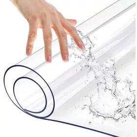    SOFT GLASS MTX Tischplatte mit Mattenpolsterung, 2 mm dick, 90 x 160