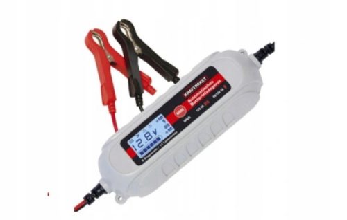  Kraftpaket 4A–6V/12V Batteriegleichrichter mit IP65 Batterietester