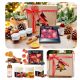  Weihnachtsset Weihnachtsschokolade, Honigsirup, Preiselbeermarmelade