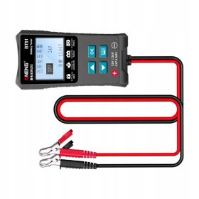   Batterietester 12V Digitalanalysator mit Klemmen, Batteriekapazitätstest