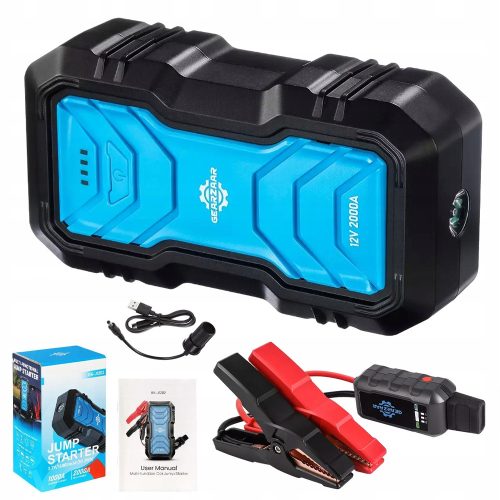 Auto-Starterset Power Bank 2000A Batterieladegerät