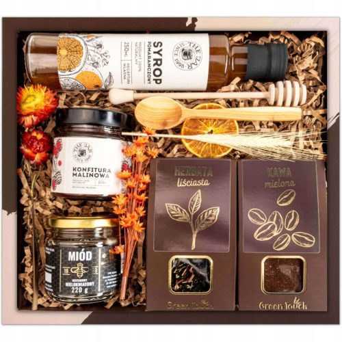  WEIHNACHTSGESCHENKKÖRBE, TEE, HONIG, EINZIGARTIGES SET