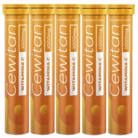   CEWITAN Vitamin C 1000mg - 24 Brausetabletten mit Zitronengeschmack