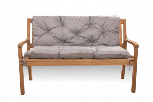  Gartenkissen für Bank, Schaukel, Gartenmöbel, gesteppt, 100 x 50 x 40 cm