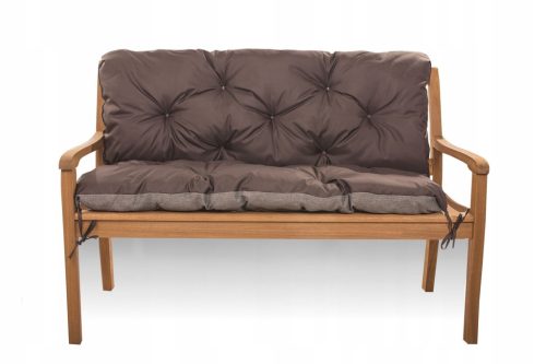 Gartenkissen für Bank, Schaukel, Gartenmöbel, gesteppt, 120 x 60 x 60 cm