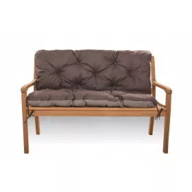    Gartenkissen für Bank, Schaukel, Gartenmöbel, gesteppt, 120 x 60 x 60 cm
