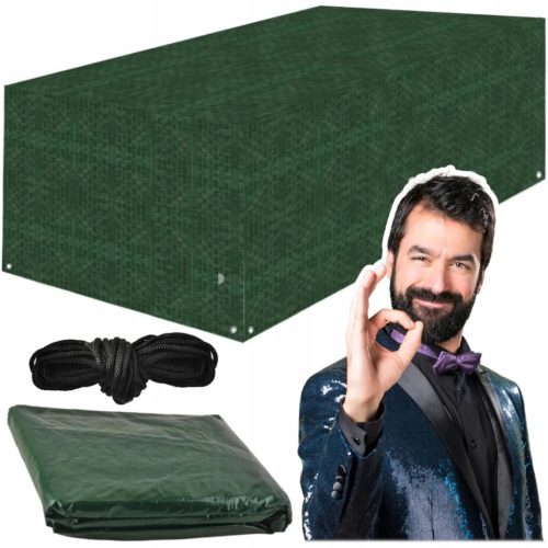  TARPAT-ABDECKUNG für GARTENTISCH UND STÜHLE 240x180x100 Wasserdicht STARK