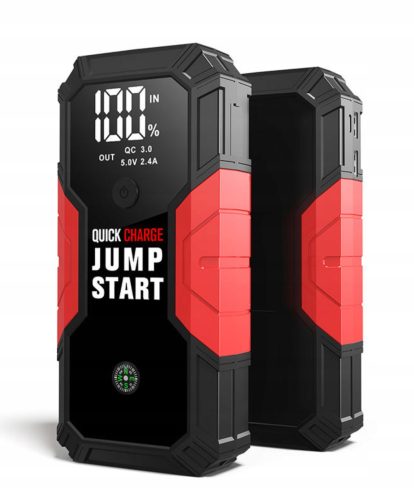  JUMP STARTER BOOSTER 12V STARTERGERÄT TRAGBARE POWERBANK LED