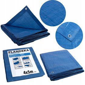   Universelle Verstärkte Abdeckplane 8x12m - Vielseitig Einsetzbar für Innen und Außen