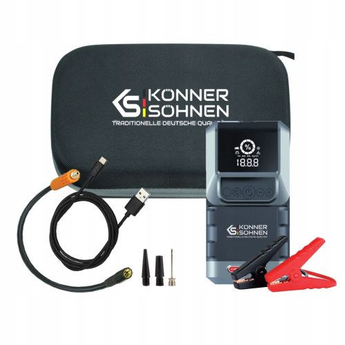  Startgerät mit Kompressor 150 psi KS JSP-1300 Jump Starter 1300 A