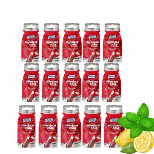 Dosfarm Zuckerfreie Brause-Bonbons Cola, Zitrone & Minze - Frische pur!