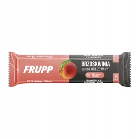   Frupp Gefriergetrockneter Pfirsichriegel Glutenfrei 10 g, 25er Pack