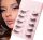  FALSCHE WIMPERN STREIFEN-SET MIT 5 PAAR HALBEN WIMPERN ACCENT 1008
