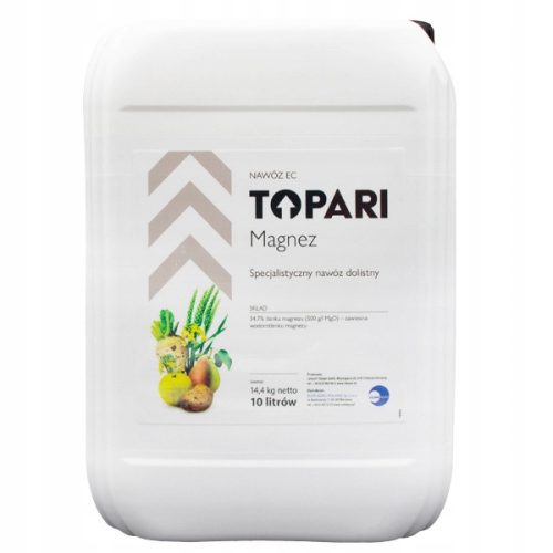  TOPARI MAGNESIUM 10L MAGNESIUMOXID FLÜSSIGDÜNGER BLATTDÜNGUNG ERNÄHRUNG