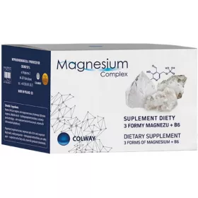   Magnesium Complex von Colway - Unterstützt den Elektrolythaushalt und Muskelfunktion, 60 Kapseln