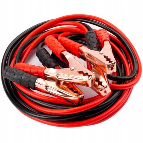  KABEL, ÜBERBRINGUNGSKABEL ZUM STARTEN DES AUTOS 600A 2x 4M IM KOFFER